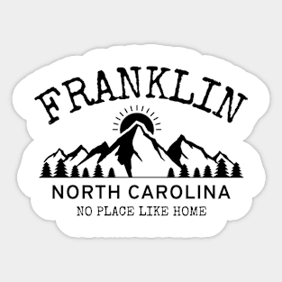 Franklin, North Carolina Hometown Sticker